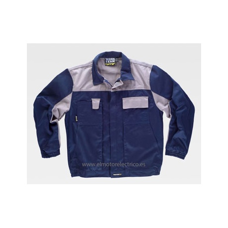 CAZADORA BICOLOR 65% POL. 35% ALG. WT
