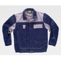 CAZADORA BICOLOR 65% POL. 35% ALG. WT