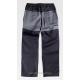 PANTALON 65% POL. 35% ALG. COMBINADO EN RODILLA Y CULERA WT.