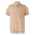 CAMISA MANGA CORTA 2 BOLSILLO CON TAPETAS Y GALONERAS VELILLA