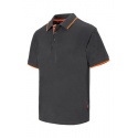 POLO MANGA CORTA RAYA BICOLOR VELILLA
