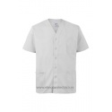 CHAQUETA SANITARIA M/CORTA CIERRE BOTONES CUELLO PICO VELILLA 535209