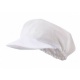 GORRO REJILLA CON VISERA BLANCA GARYS