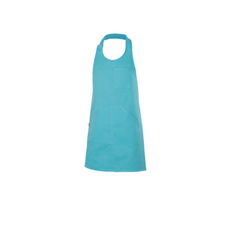 DELANTAL PETO ABOTONADO CORTO VELILLA