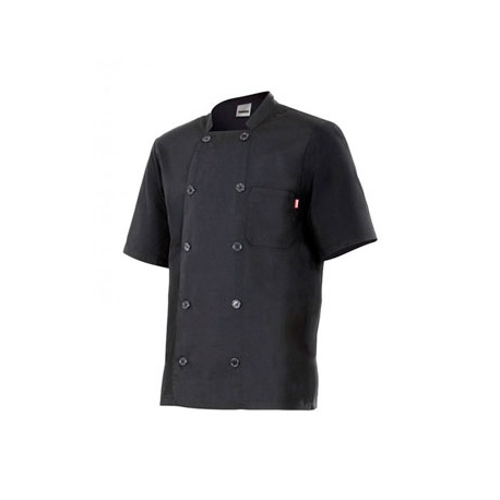 CHAQUETA COCINERO MANGA CORTA VELILLA