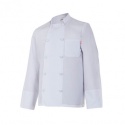 CHAQUETA COCINERO MANGA LARGA VELILLA