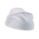 GORRO MILITAR CON REJILLA BLANCO VELILLA