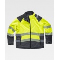 CHAQUETA WORKSHELL COMBINADA ALTA VISIBILIDAD WT