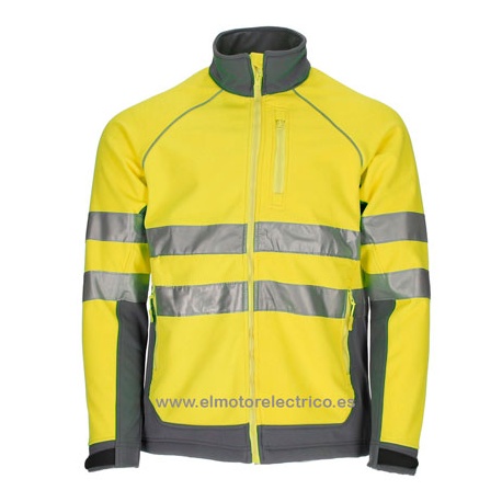 CHAQUETA SOFT SHELL BICOLOR VALENTO