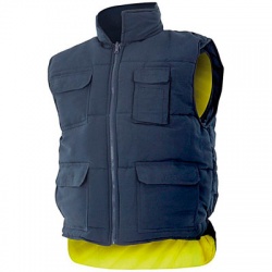 CHALECO ACOLCHADO REVERSIBLE ALTA VISIBILIDAD VELILLA