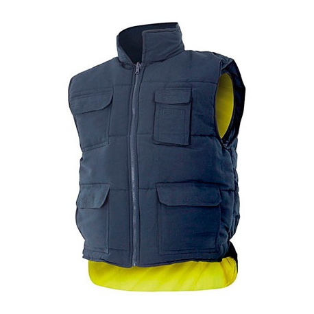 CHALECO ACOLCHADO REVERSIBLE ALTA VISIBILIDAD VELILLA