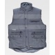 CHALECO ACOLCHADO MULTIBOLSILLOS CON CINTAS REFLECTANTES WT