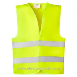 CHALECO ALTA VISIBILIDAD VELCRO