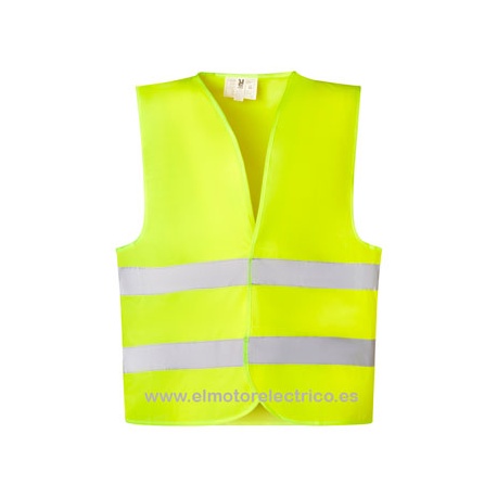CHALECO ALTA VISIBILIDAD VELCRO