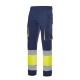 PANTALON MULTIBOLSILLO TEJIDO ELASTICO BICOLOR ALTA VISIBILIDAD VELILLA