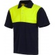 POLO MANGA CORTA COMBINADO A.V. 100 % ALG. WT