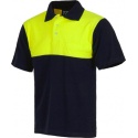 POLO MANGA CORTA COMBINADO A.V. 100 % ALG. WT