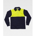 POLO MANGA LARGA COMBINADO A.V. 100 % ALG. WT