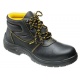BOTA PIEL NEGRA S3 CORDONES WOLFPACK
