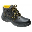 BOTA PIEL NEGRA S3 CORDONES WOLFPACK