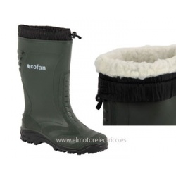BOTA AGUA FORRO POLAR COSIDO COFAN