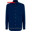 CAMISA MANGA LARGA AZUL MARINO