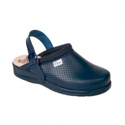 ZUECO CON CORREA AZUL DIAN MOD.PISA CORREA