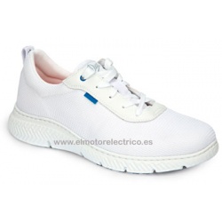 ZAPATO CIERRE CORDONES BLANCO MOD.SEUL DIAN