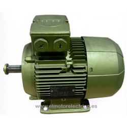 MOTOR TRIF. 5.5 CV 3000 RPM PATAS B3 380/660V SIEMENS 1LE10021BA234AA0 112M-2 B3 660V 