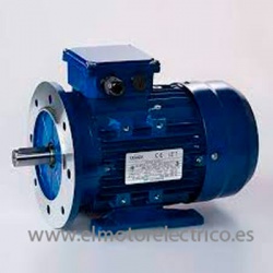 MOTOR TRIF. 10 CV 1500 RPM PATAS B3 Y BRIDA B5 380/660V  MSMEB132M1-4 B35 660V IE2