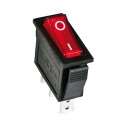 INTERRUPTOR LUMINOSO 16 A TECLA ESTRECHA ON-OFF