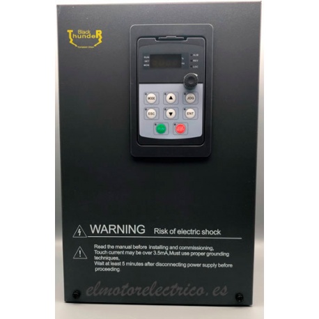 Variador Frecuencia 50 CV-37KW BT31-37RG/45RP-T3 Entrada 380V/Salida 380V Electronico BLACK THUNDER