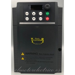 Variador Frecuencia 4 CV 3 KW BT31-3RG-S3 Entrada monofasica 220V Salida trifasica 380V BLACK THUNDER transformador de frecuenci