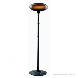 ESTUFA ELECTRICA EXTERIOR CON PIE 2000W