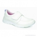 ZAPATO CIERRE VELCRO BLANCO MOD.FLORENCIA PLUS DIAN