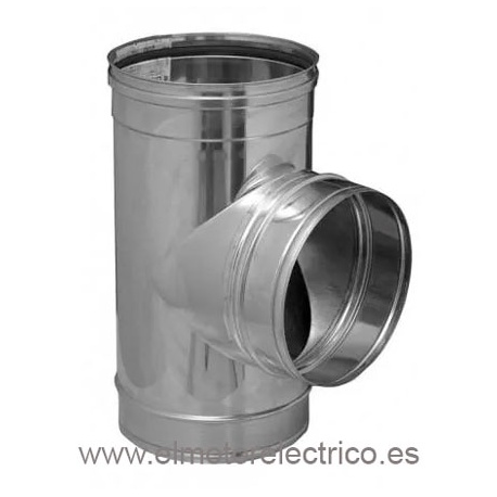 TE GALVANIZADO 90 DIAM. 300MM