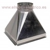 TOLVA 150x265x300mm CHAPA GALVANIZADA PARA CAJA DE VENTILACION 