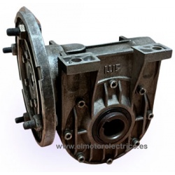 REDUCTOR MI50A.R:1/10 PAM 140-14 CON PATA USADO SITI EJE SALIDA 24MM.