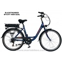 BICICLETA ELECTRICA BT-CITY-4000DV AZUL BLACK THUNDER 