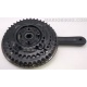 J.PLATO CON BIELAS MOD.SR-X9 / PRO-X9 - BT-24-34-42 3 PIÑONES