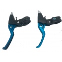 MANETA FRENO  IZQUIERDA AZUL DE ALUMINIO RF-PF01l