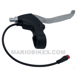 MANETA FRENO DERECHA CON MICRORUPTOR DE CORTE COLOR NEGRA PF-MTA-D-N PROX9/SR9/X8M
