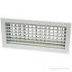 REJILLA 250x100 DOBLE IMPULSION ALUMINIO BLANCO