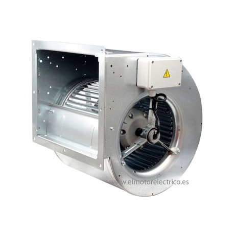 VENTILADOR CENTRIFUGO DD10/10 600W E6G3704 1F 4P+FL+SCT 6M02W3 BAJA PRESION   230 V MONOFASICO NICOTRA