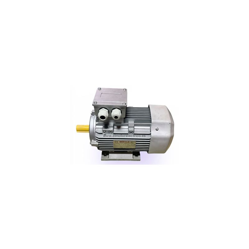 MOTOR TRIF. 2 CV 1500 RPM PATAS B3 220/380V MEB MS90L-4 B3 IE2 USADO Nº 601