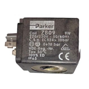 BOBINA SOLENOIDE ZB09 PARKER 230V 50/60HZ