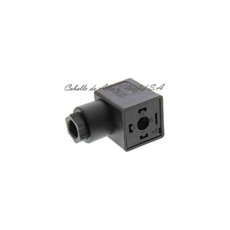 CONECTOR BOBINA VALV.SOLENOIDE AZUL
