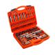 JUEGO LLAVES VASO 1/2-1/4" 110 PIEZAS ALYCO ORANGE