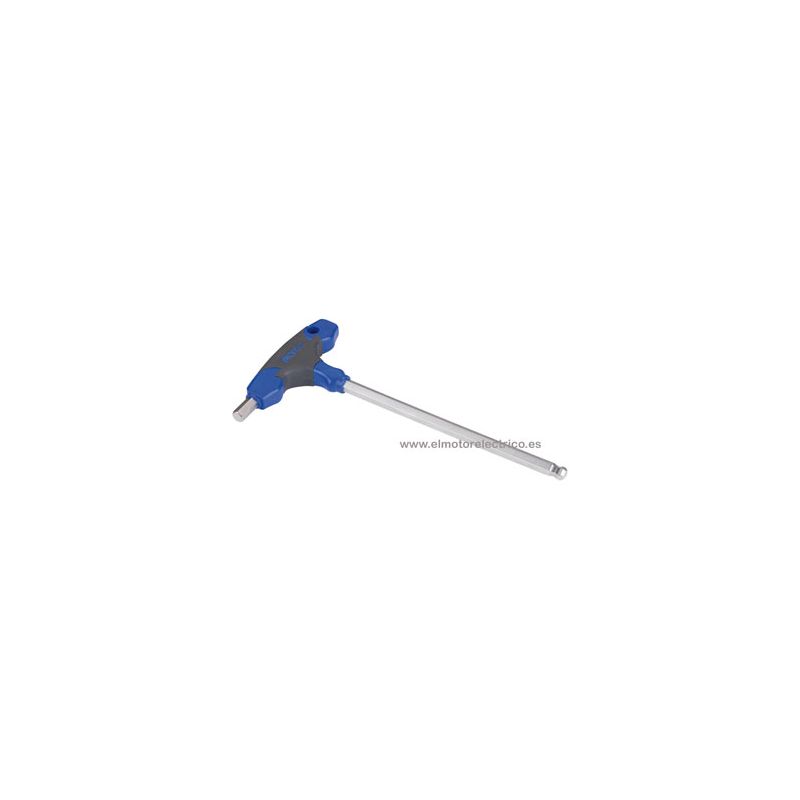 LLAVE ALLEN MANGO EN T CON BOLA 5 MM ALYCO