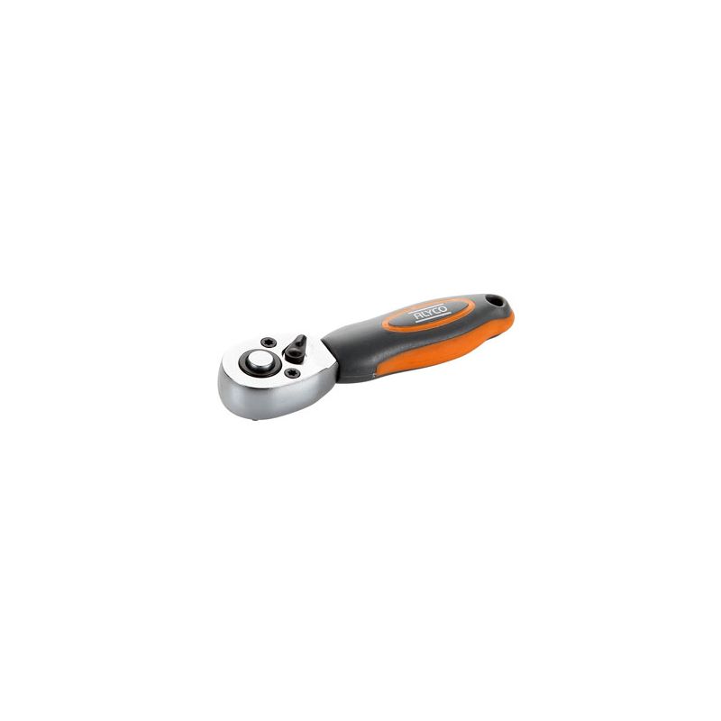 CARRACA CORTA 1/4" 72 Dientes ALYCO ORANGE.